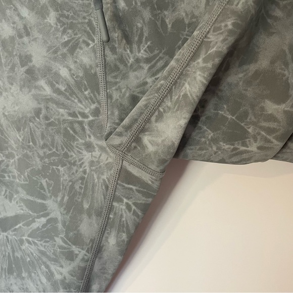 Zyia Active Sage Hendrix Leggings Size 12 Cinch Drawstring Waist Patterned - Picture 6 of 11